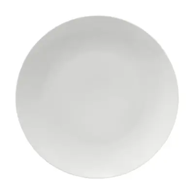 Plitev krožnik White C&F Coupe 27cm / bel / porcelan