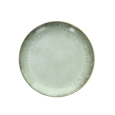 Desertni krožnik Origini Coupe 20cm / okrogel / olivno zelen / porcelan