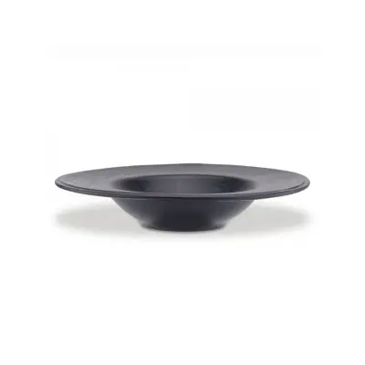 Krožnik Pasta Bowl Aetna 14,5xh4cm / črn / stoneware