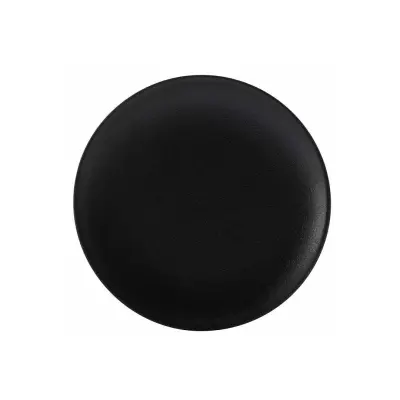 Desertni krožnik Caviar Black 20cm / črn / porcelan