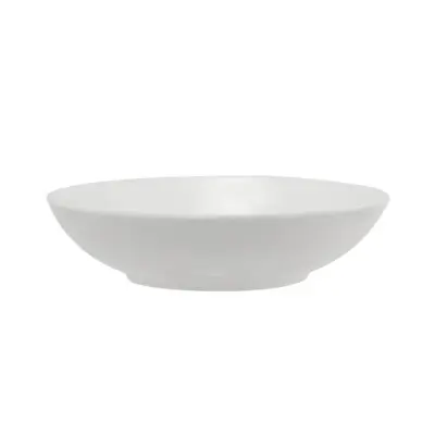 Globok krožnik White C&F Coupe 18,5cm / bel / porcelan