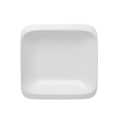 Globoki krožnik Infinity 19,5x19,5cm / kvadraten / porcelan