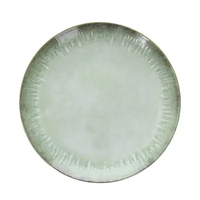 Plitev krožnik Origini Coupe 26cm / okrogel / olivno zelen / porcelan