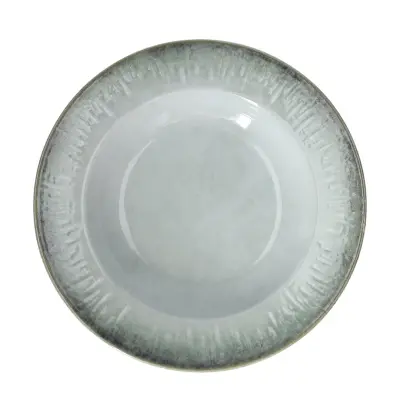 Krožnik Pasta Bowl Oliva Origini 27xh5cm / okrogel / olivno zelen / porcelan