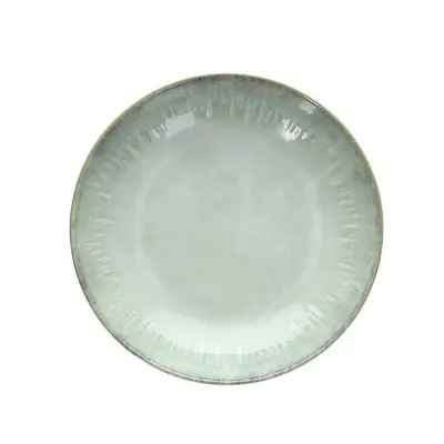 Globok krožnik Origini Coupe 20cm / okrogel / olivno zelen / porcelan