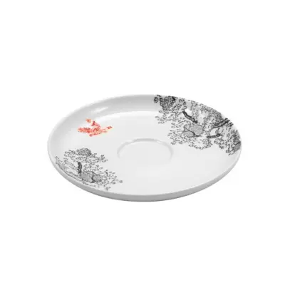 Podstavek za skodelico 250ml Kerasia 15,5cm / bela / porcelan