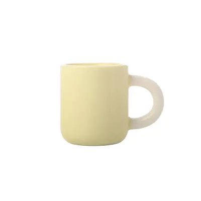 Mini lonček Sherbet 110ml / rumen / porcelan