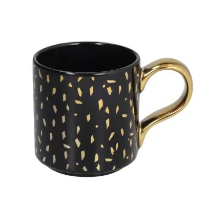 Lonček Friz 350ml / črn / porcelan