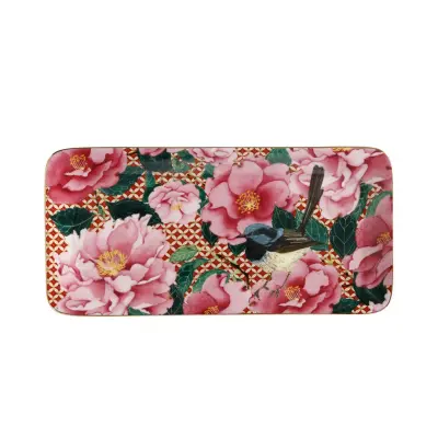 Servirni krožnik Teas&C's Silk Road 25x12cm / pravokoten / porcelan