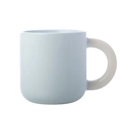 Lonček mug Sherbet 370ml / svetlo moder / porcelan