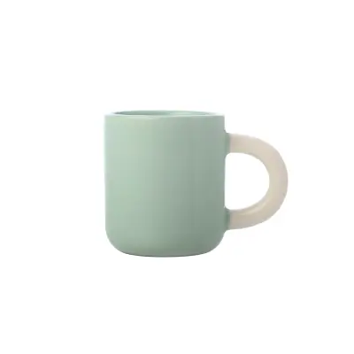 Mini lonček Sherbet 110ml / zelen / porcelan