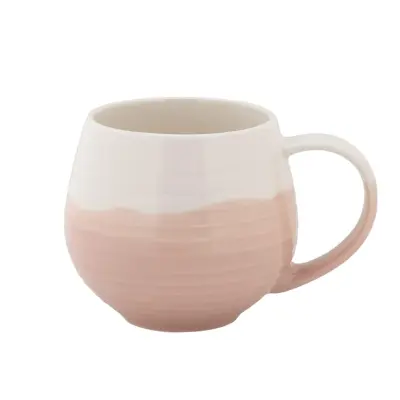 Lonček mug Tint Snug Illusion Pink 400ml / roza / porcelan