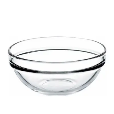 Steklena skleda za solato Chefs 23cm / steklo