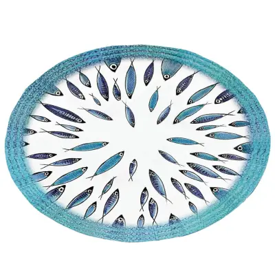 Servirni krožnik Sarda 40x30cm / ovalen / melamin