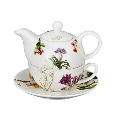 Čajnik-skodelica Tea For One Laila 350ml / porcelan