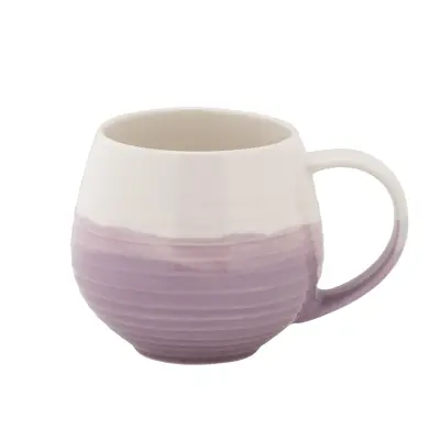 Lonček mug Tint Snug Illusion Lilac 400ml / vijola / porcelan