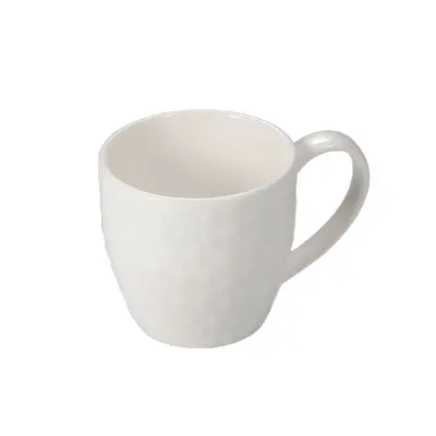 Skodelica za čaj Hesperis 250ml / bela / porcelan