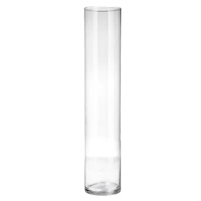 Vaza Lyon 12xh60cm / cilinder / steklo