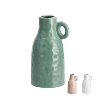 Vaza z ročajem CMU5 9xh19cm / več barv / keramika