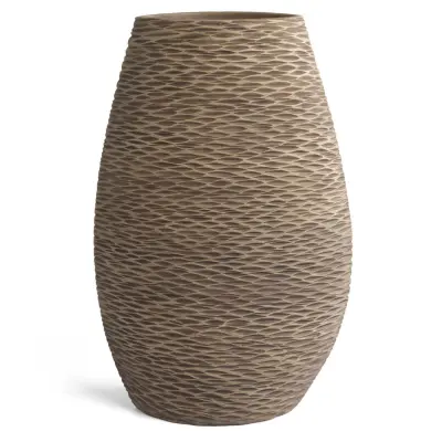 Vaza Africa h51,5cm / rjava / poliresina