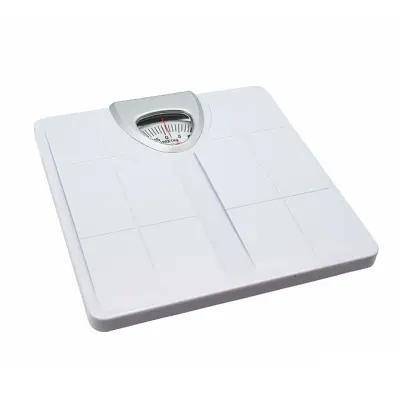 Mehanska osebna tehtnica 1kg-120kg / bela / pvc