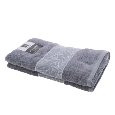 Brisača Veiga 140x90cm / siva / bombaž