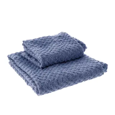 Set brisača Travis 56x36 in 96x53cm / 2 kos / modra / bombaž