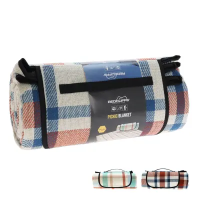 Piknik odeja Karo 180x150cm / več barv/ poliester