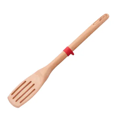 Kuhalnica z režami Ingenio Eco 32cm ravna / les, silikon