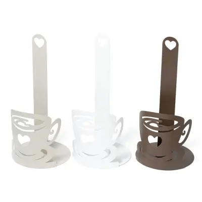 Podstavek za papirnate brisače Cup 14xh33cm / več barv / kovina