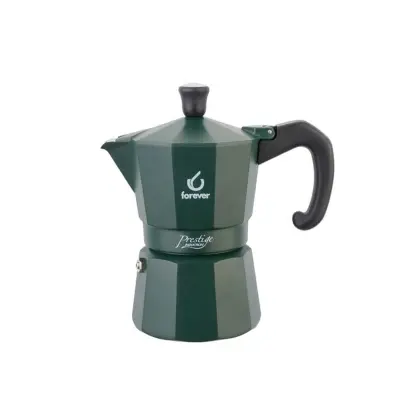 Kafetiera Miss Prestige Zelena / za 2 skodelici / aluminij / indukcija