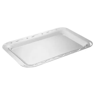 Pladenj Traforato 38x27cm / pravokoten / inox