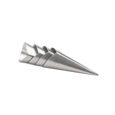 Model za šamrole stožec 11,3x4cm / 4 kos / inox