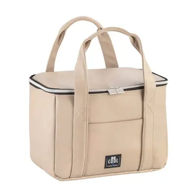 Hladilna torba Be Cool City 28x18xh21cm / 10,5l / krem/ PU, epe