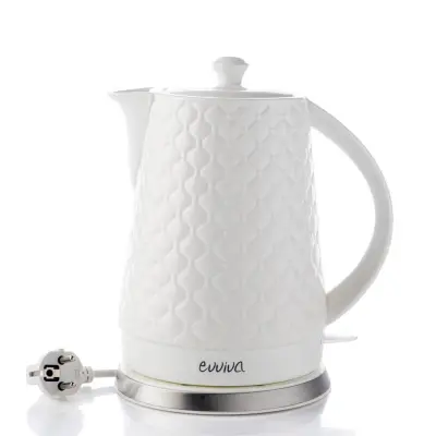 Električni grelnik vode Ingrid 1,8l / bel / porcelan