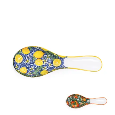 Podstavek za kuhalnico Agrumi 26x9xh2,5cm / več vzorcev / porcelan