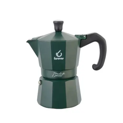 Kafetiera Miss Prestige Zelena / za 6 skodelic / aluminij / indukcija
