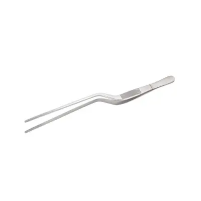 Prijemalka, pinceta Tuttix1 offset 20cm / vijugasta / inox