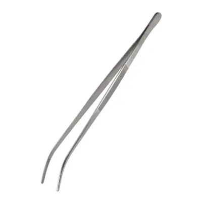 Prijemalka, pinceta Tuttix1 30cm / ukrivljena / inox
