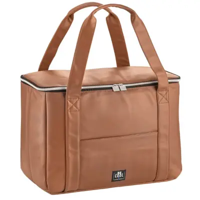 Hladilna torba Be Cool City 44x22xh29cm / 28l / rjava / PU, epe