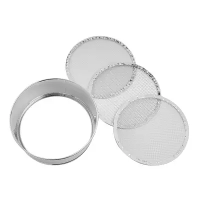 Sito s tremi nastavki 20,5cm / okroglo / inox