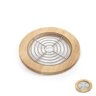 Podstavek za kozico 18cm / več barv / les, kovina