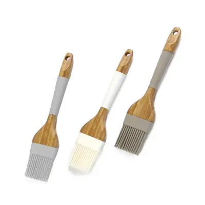 Silikonski Čopič GAc 22cm / več barv / silikon, les