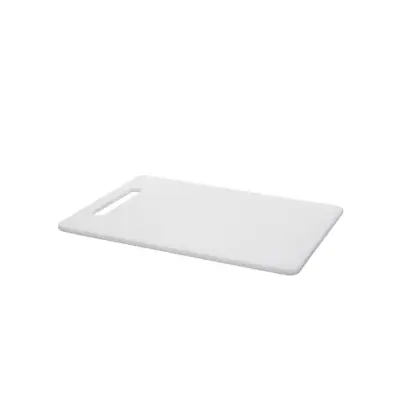 Plastična deska za rezanje 25x15cm / bel / pvc