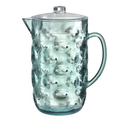 Vrč s pokrovom Bubble 2,7l / moder / metakrilat