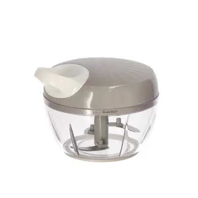 Ročni sekljalnik z vrvico 8,5xh9cm / plastika, inox