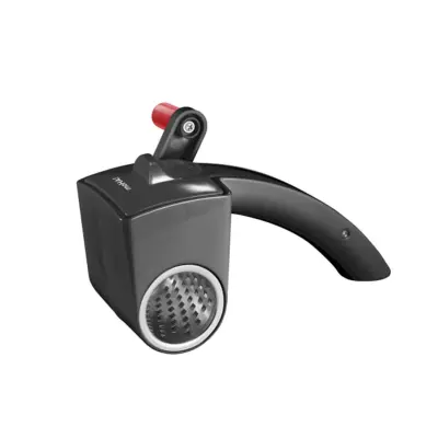 Ročni strojček za ribanje Evolution / črn / inox, plastika