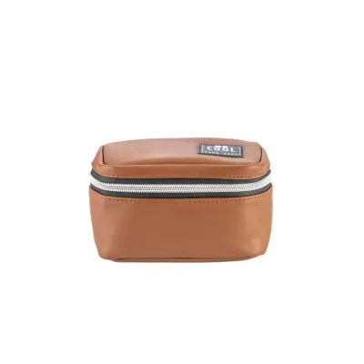 Hladilna torba za kozmetiko/zdravila Be Cool City 14x7xh8cm / 0,5l / rjava / PU, epe