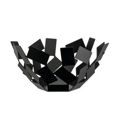 Skleda za sadje Scirocco 27,3xh13cm / okrogla / črna / inox