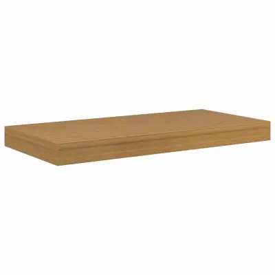 vidaXL Stenska polica Bež 50 x 23 x 4 cm Konstruiran les